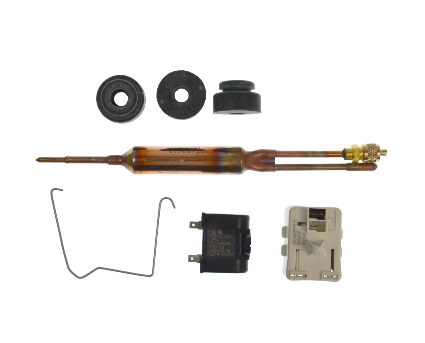 W11580057 - Genuine OEM Whirlpool Refrigerator Compressor Kit